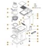 Reservdelar till kaffebryggare M2