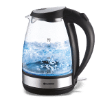 Vattenkokare CHVK210 med blått kokande vatten