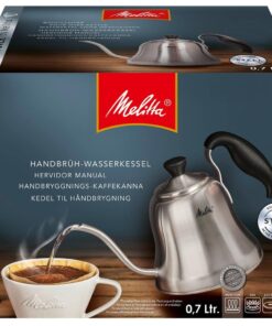 Pour over-kanna i rostfritt stål