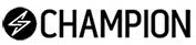 Champion logotyp med vit bakgrund