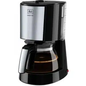 kaffebryggare enjoy top med färskt rykande kaffe