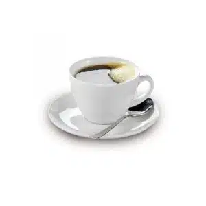 kaffekopp på första sidan
