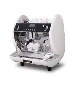 espressobryggare Carat Eco Mini Vit höger sida