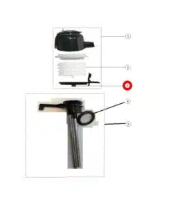 Alternative view of LOCK KOMPLETT TILL PUMPTERMOS 2.2l